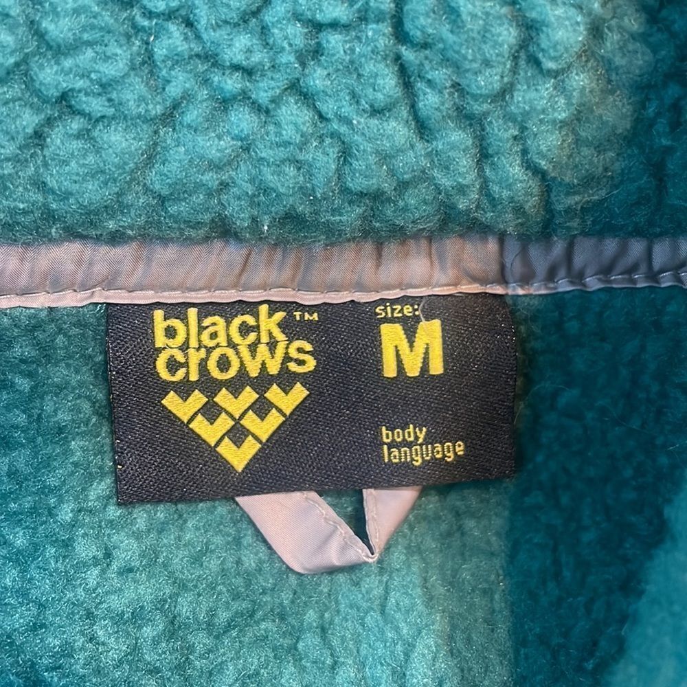 Black crows fleece jacket M (700) - Picture 8 of 10